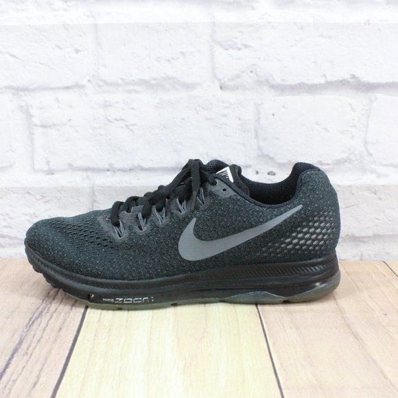 Nike Shoes - Nike Zoom All Out Black Mesh Lace-up Running Sneaker Shoes Size 7.5
